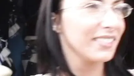 Step Mommy in glasses screws Blackzilla monster ebony weenie