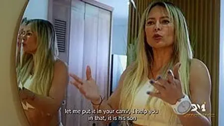 Stepmother Helps Me So That My Stepdad Pays For My College - Danner Mendez And Monique Fuentes