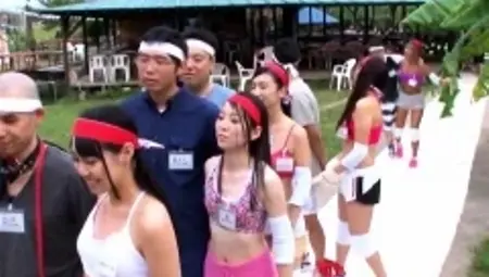 Delightful Oriental girls satisfying their desire for cock