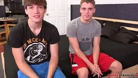 Brady Bennett's First Blowjob: Watch Him Get His Dick Sucked