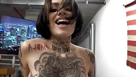 Caught Jerking Off By Hot Alt Stepsister