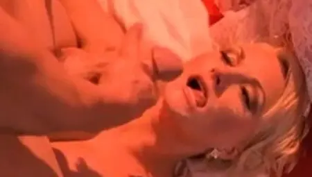 Stacy Valentine plays with a long cock