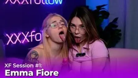 Emma Fiore & Dani Ortiz Guide Your Masturbation With Hot Kissing & Large Breasts XXXFOLLOW