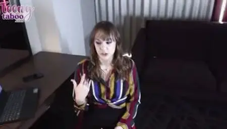 Rebecca Vanguard gets the job using her 19 year old twat
