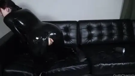 Rubber Catsuit Sexy Anal Orgasm