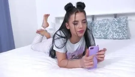 Busty Big Ass Teen Sofi Li Wrecks Her Butthole With a Big Strong Dick