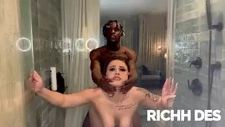 Busty Teen's Hot Hotel Shower&#x1F6BF; Fling with Secret&#x1F92B; Crush - Rich & Wild