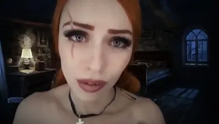 asmr vampire hunter s kisses.