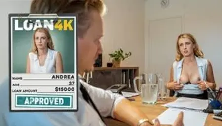 LOAN4K. Blonde babe came to get a loan and got a huge cock in her mouth instead
