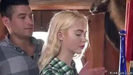'Xander Corvus ravages Chloe Cherry's tender flesh in squalid Saloon, whipping her ass&#x1F351; and subsequently devouring her'