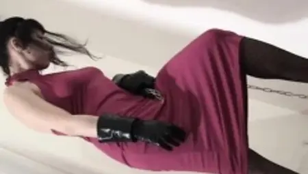 Hot pornstar ballbusting and cumshot