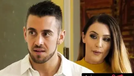 WE SWING BOTH WAYS - Horny Ella Reese Has A Hard Threesome With Her Bi Husband & A Hot Stranger