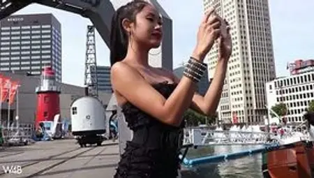 Captivating solo performance of sex-appeal Asian hottie Davon Kim