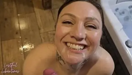 Cheating mature milf wife fucks me during her husbands work trip