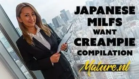 Japanese MILFS getting destroyed by sperm-filled anuses, filled with ecstasy and cum
