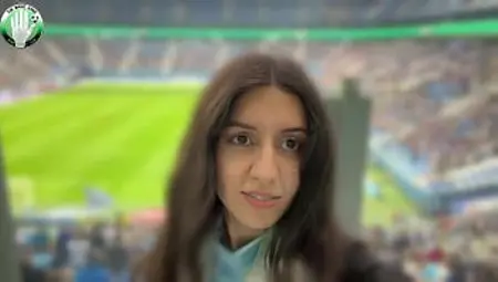 I get fucked in the stadium toilets during a football match