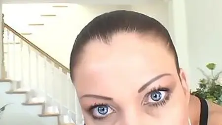 Vanessa Videl, a passionate white brunette milf, can only experience climax via BBC anal pounding.