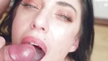 PremiumBukkake - Sabrina Ice swallows 50 huge cumshots