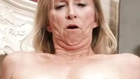 Glorious blonde mature Annabelle Brady gets nailed nicely