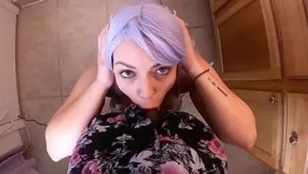 Bathroom Bang Fest: Mandi May and Gibby the Clown Get Freaky at the Party