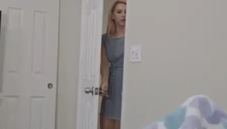 Alix Lynx Caught Her Stepson On Her Bed - JOI Time!