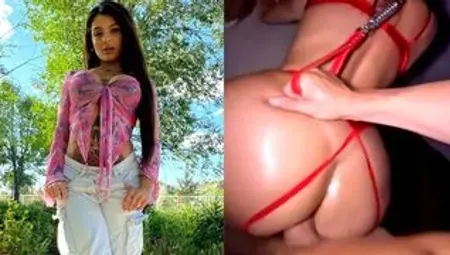 Busty Latina 18 yo Stepdaughter Anal Whore POV - Nadja Rey