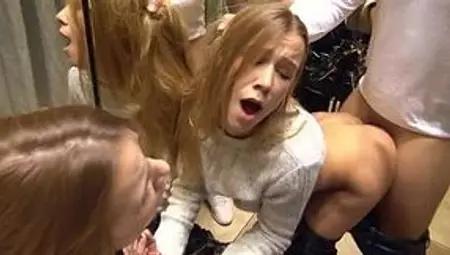 HARDCORE PUBLIC QUICKIE IN FITTING ROOM - ALEXIS CRYSTAL