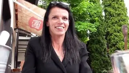 CzechStreets - Mother I'd Like To Fuck walking on public with sextoy