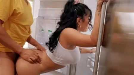 RK Prime - Big butt latina girl lusts fucking hard in shorts