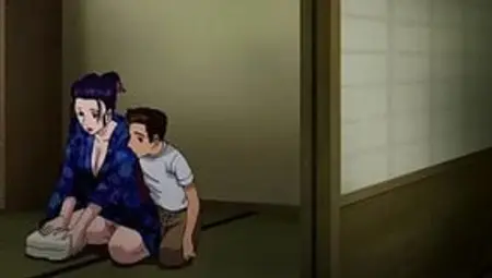 Step Brother Creeps on Mom & Sister's Uncensored Hentai Encounter