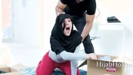 Owning My 18 Year Old Sis Into Hijab And Using Her