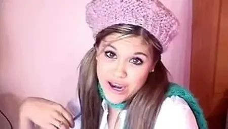 Teen Topanga studying & get bored Masturbating twat