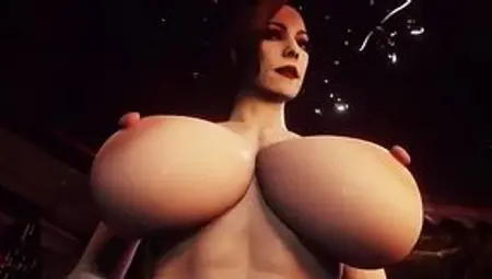 3D Porn Parody Of Resident Evil Village: Busty Lady Dimitrescu Quenches Her Thirst With Ethan's Dick