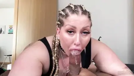 Mz Dani is a whorish, white PLUMPER who enjoys to gargle and rail rock stiff penises