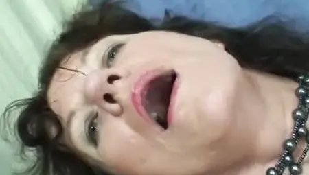 Mature.nl - Mature Brunette Harrietta and Kristin Share Hairy Pussy Pie