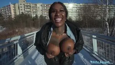 Ebony beauty Josy Black is ready to do anything on camera for money