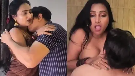 Busty Indian Mommy Vs Her New Lover